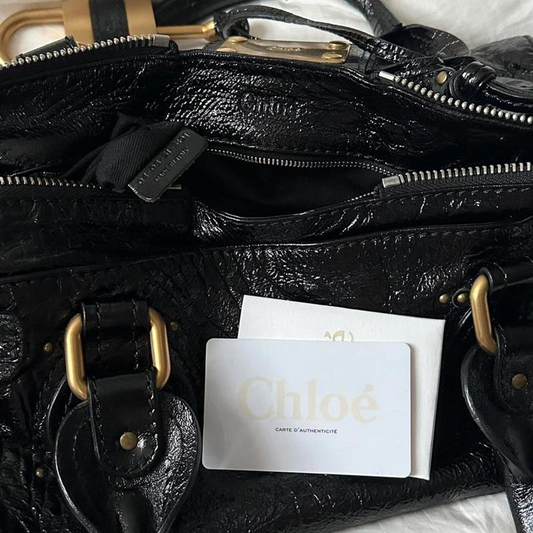AuthenticVintage CHLO-E PADDINGTO-N BAG Pre-owned